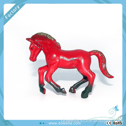 High quality custom cartoon character realistic but cute horse toy